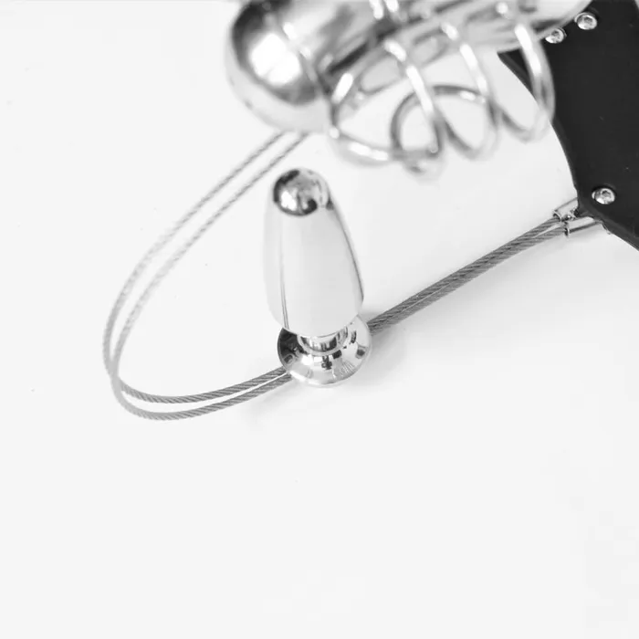 Male Sex Toys CHASTITY CAGE CO Male Underwear Chastity Belt with Anal Plug Male Sex Toys CHASTITY CAGE CO Male Underwear Chastity Belt with Anal Plug