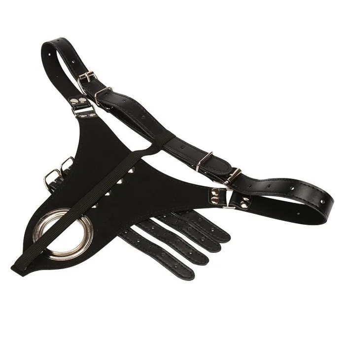 Male Sex Toys CHASTITY CAGE CO The Provocateur Male Chastity Belt 35 inches waistline