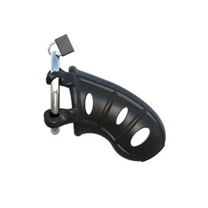 Male Sex Toys CHASTITY CAGE CO Truly Madly Kinky Silicone Cock Cage Adjustable