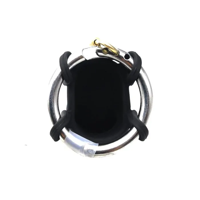 Male Sex Toys CHASTITY CAGE CO Truly Madly Kinky Silicone Cock Cage Adjustable
