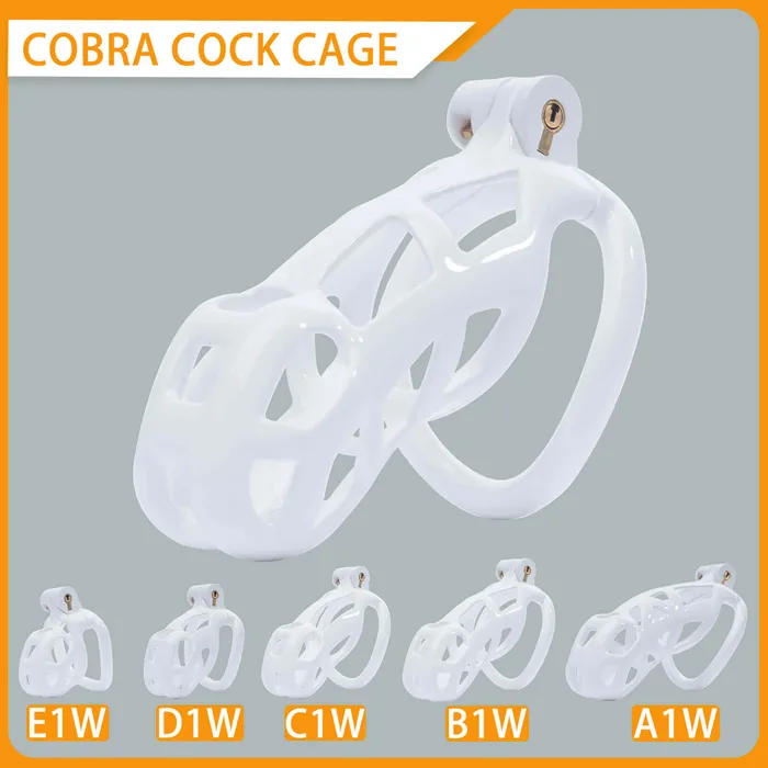 Male Sex Toys CHASTITY CAGE CO White Cobra Chastity Cage Kit 177 To 413 Inches Long Male Sex Toys CHASTITY CAGE CO White Cobra Chastity Cage Kit 177 To 413 Inches Long