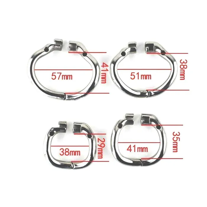 Male Sex Toys Nut Case Metal Chastity Device 201 inches long CHASTITY CAGE CO