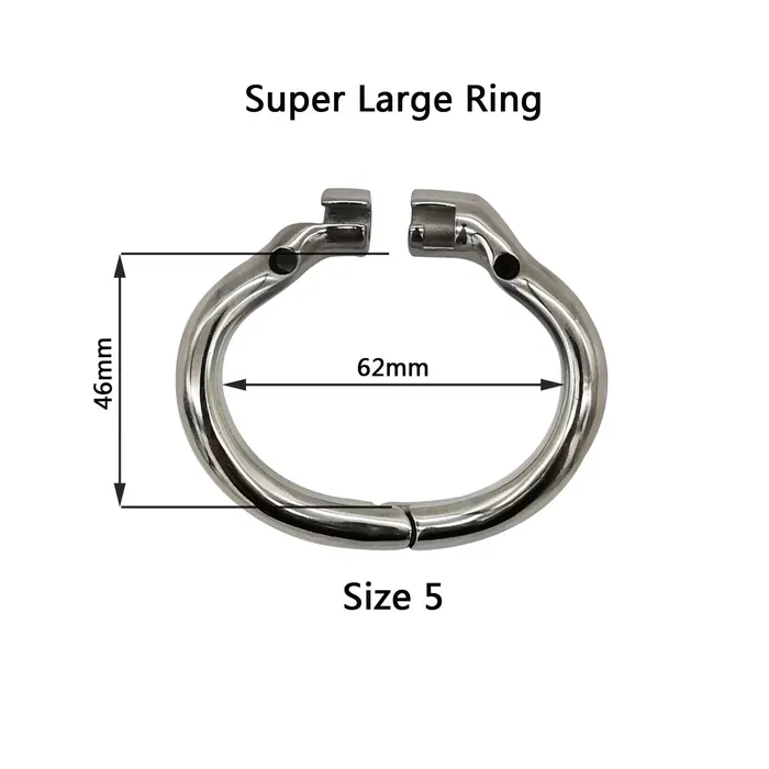 Male Sex Toys Nut Case Metal Chastity Device 201 inches long CHASTITY CAGE CO