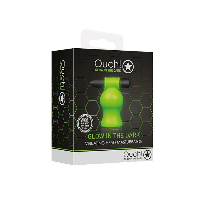 Male Sex Toys Ouch Gitd Vibrhead Masturbator Neongrn Shots America Llc
