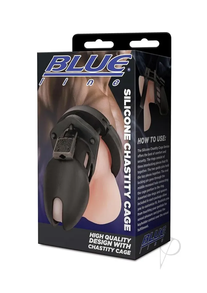 Male Sex Toys Silicone Chastity Cage Black Electric Novelties