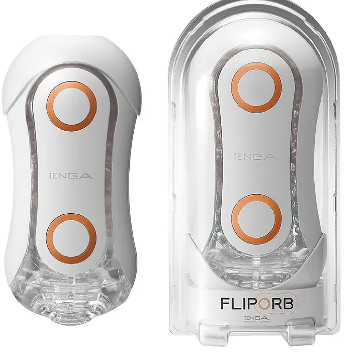 Male Sex Toys Tenga Tenga Flip Orb Masturbator Orange Crash