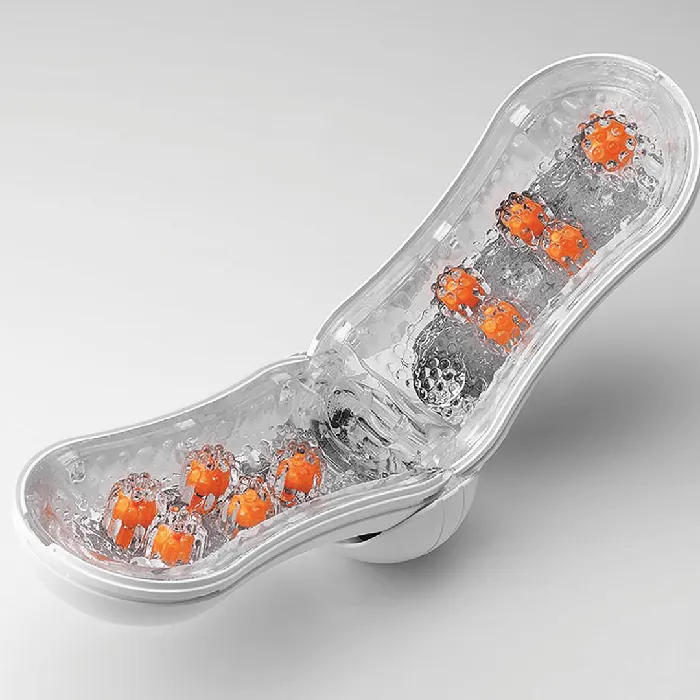 Male Sex Toys Tenga Tenga Flip Orb Masturbator Orange Crash