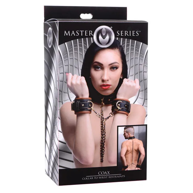 Master Series Couples Coax Collar to Wrist Restraints