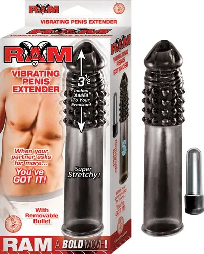 Nasstoys Male Sex Toys Ram Vibrating Penis Extender Smoke