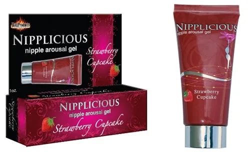 Nipplicious 1 Fl Oz Strawberry Cupcake Boxed Hott Products Vibrators