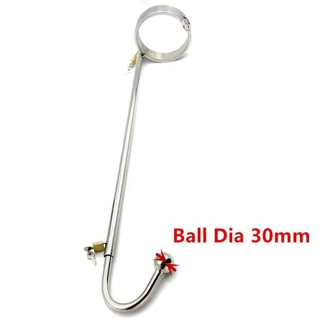 NonVibrating Butt Plugs Stainless Steel Collar Slave Posture Bar Anal Hook Bondage Bdsm Restraints Kit House of Dasein Anal
