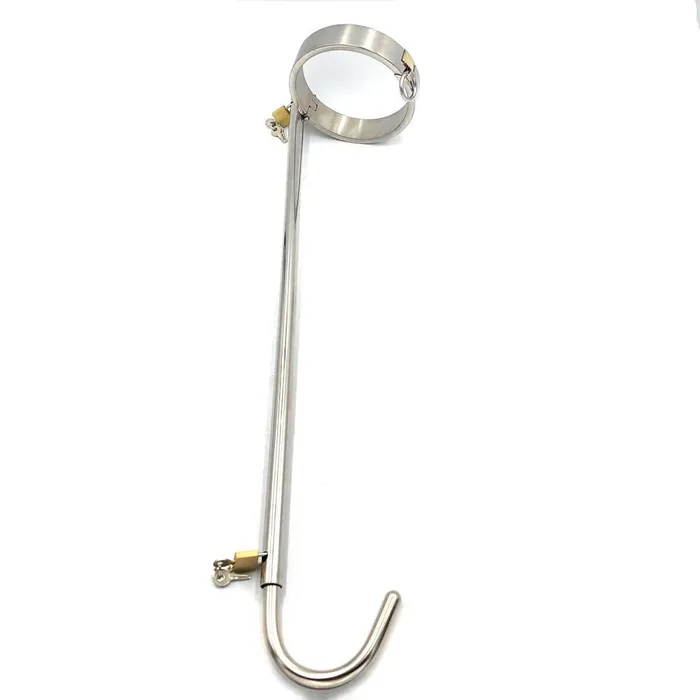 NonVibrating Butt Plugs Stainless Steel Collar Slave Posture Bar Anal Hook Bondage Bdsm Restraints Kit House of Dasein Anal