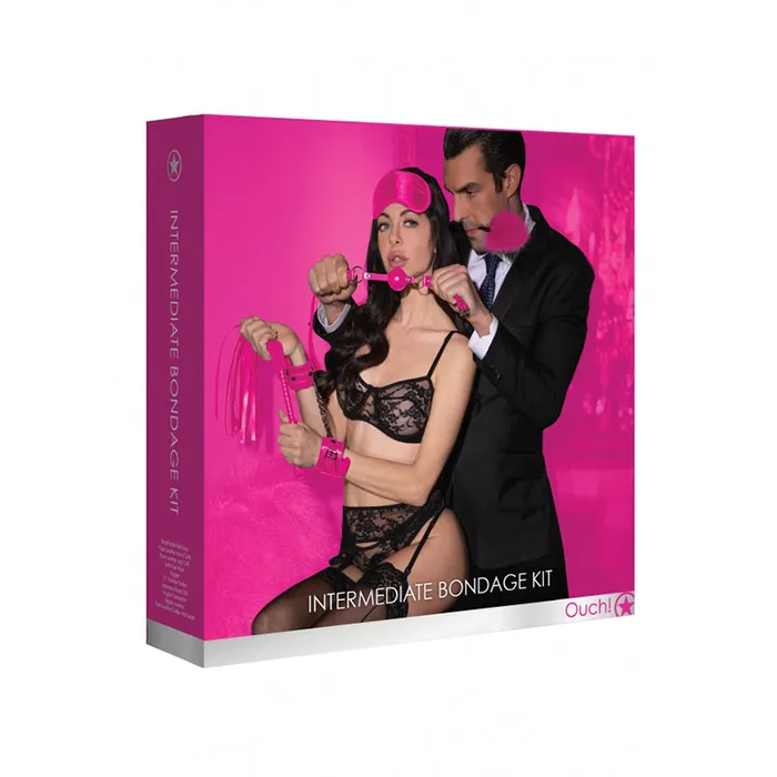 Ouch Intermediate Bondage Kit Pink Shots America LLC Couples