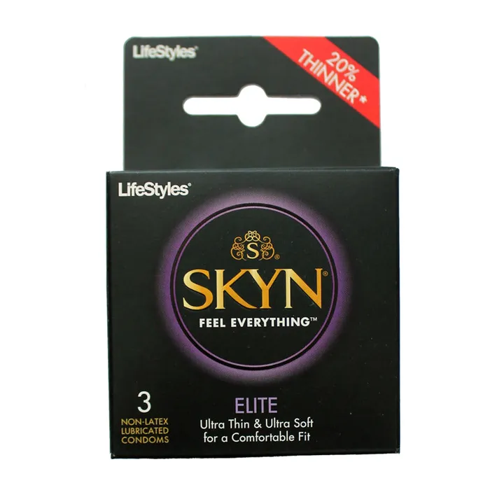Paradise Marketing Services Lifestyles Skyn Elite 3Pk Male Sex Toys