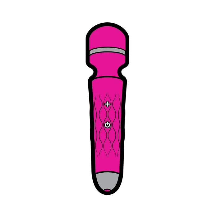Pink Wand Pin Net WOOD ROCKET Vibrators