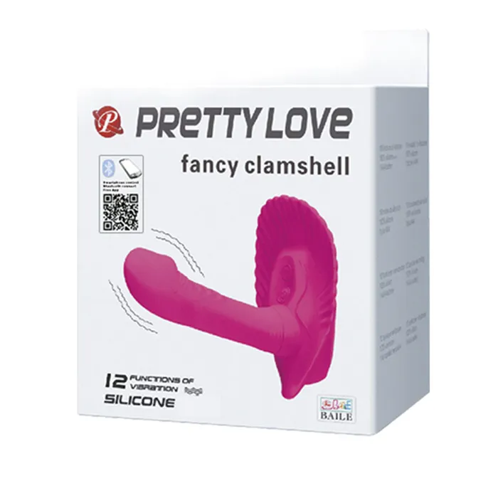 Pretty Love Vibrators Pretty Love Fancy Clamshell Smartphone Control Bluetooth