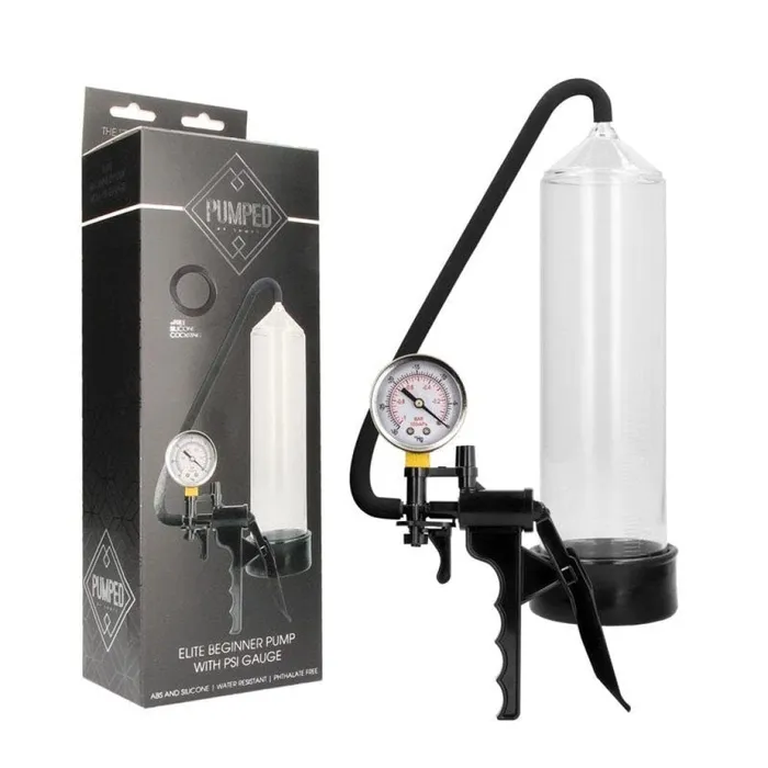 Pumped Elite Beginner Pump W Psi Gauge Transparent Shots Toys Male Sex Toys Pumped Elite Beginner Pump W Psi Gauge Transparent Shots Toys Male Sex Toys