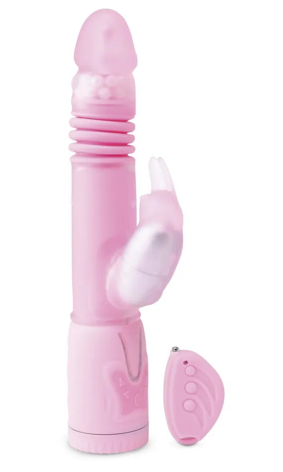 Rabbit Pearl Female Sex Toys Remote Control Thrusting Rabbit Pearl