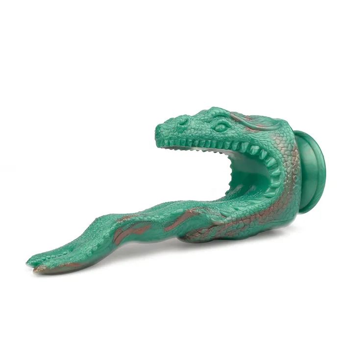 Realistic Dildos Dragon Tongue 22 Centimeter Silicone Double Dildos Women Sex Toys House of Dasein Female Sex Toys