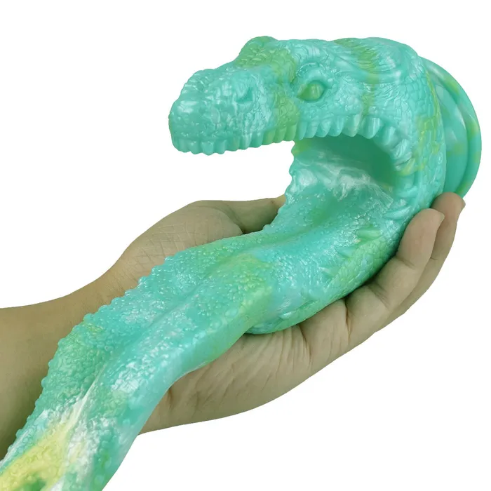Realistic Dildos Dragon Tongue 22 Centimeter Silicone Double Dildos Women Sex Toys House of Dasein Female Sex Toys