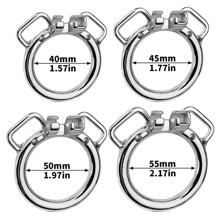Round Ring Arc Ring with Ears CHASTITY CAGE CO Male Sex Toys
