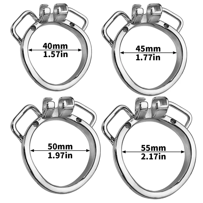 Round Ring Arc Ring with Ears CHASTITY CAGE CO Male Sex Toys