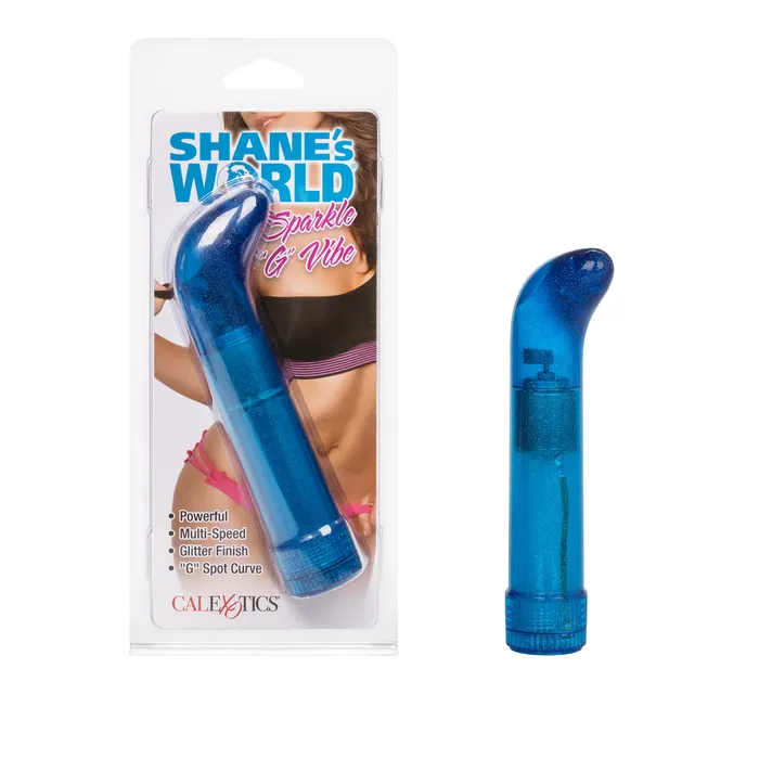 Shanes World Sparkle GVibe Blue California Exotic Novelties Vibrators