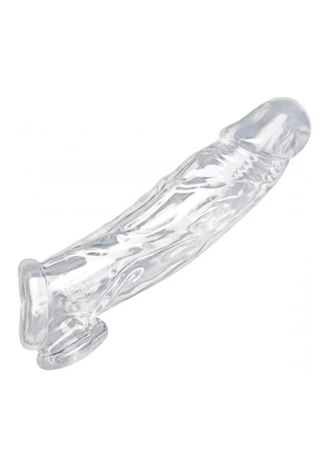 Size Matters Size Matters Realistic Clear Penis Enhancer And Ball Stretcher Male Sex Toys