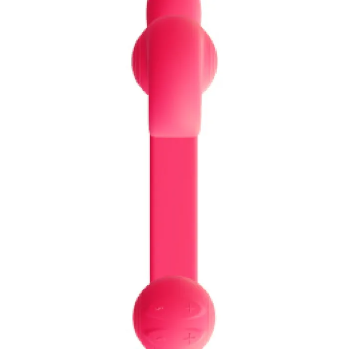 Snail Vibe Vibrators The Snail Silicone Waterproof Dual Stimulating Vibrator Pink