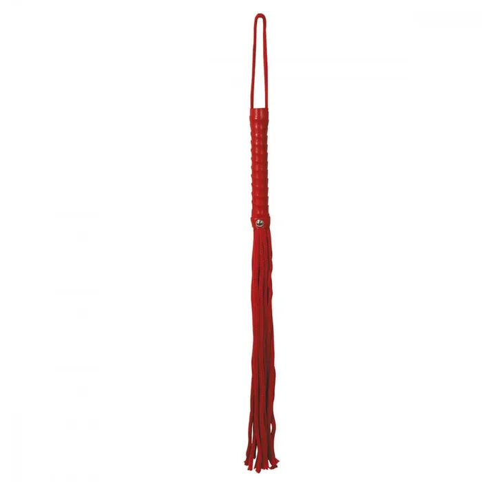 Sportsheet SM Red Rope Flogger entrenue Vibrators