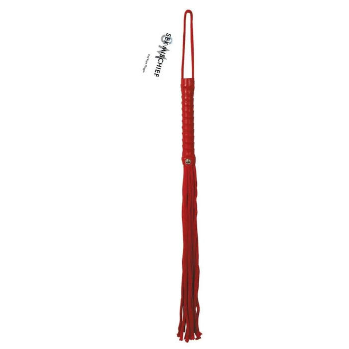 Sportsheet SM Red Rope Flogger entrenue Vibrators