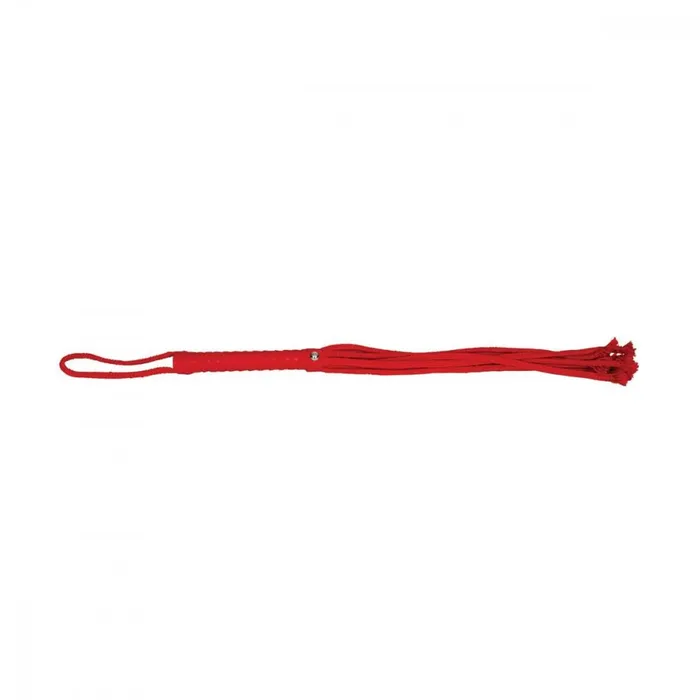 Sportsheet SM Red Rope Flogger entrenue Vibrators