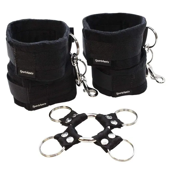 Sportsheets Male Sex Toys Sportsheets 5Piece Hog Tie and Cuff Set