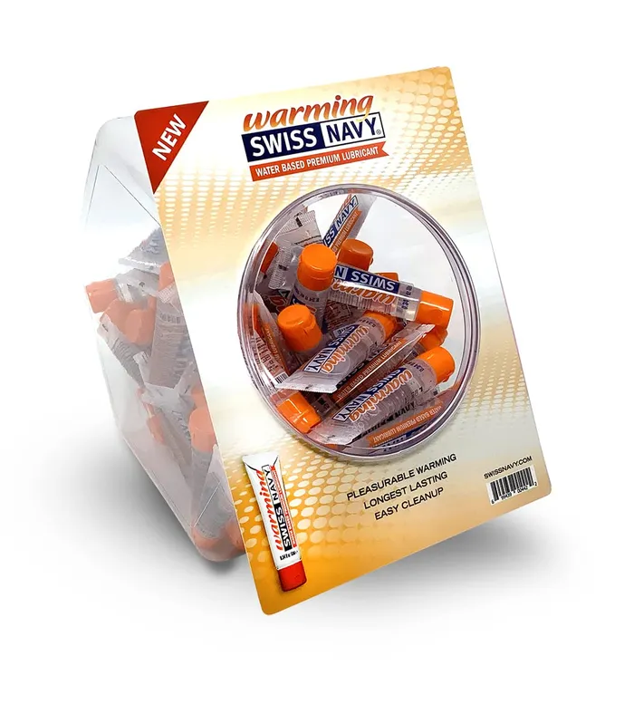 SWISS NAVY Female Sex Toys Swiss Navy Warming 10Ml 100Ct Fishbowl