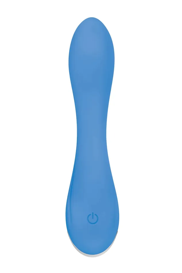 The Evolved Company Evolved Love Is Back Blue Crush Petite Rechargeable Silicone 10 Function Vibrator Blue Vibrators The Evolved Company Evolved Love Is Back Blue Crush Petite Rechargeable Silicone 10 Function Vibrator Blue Vibrators