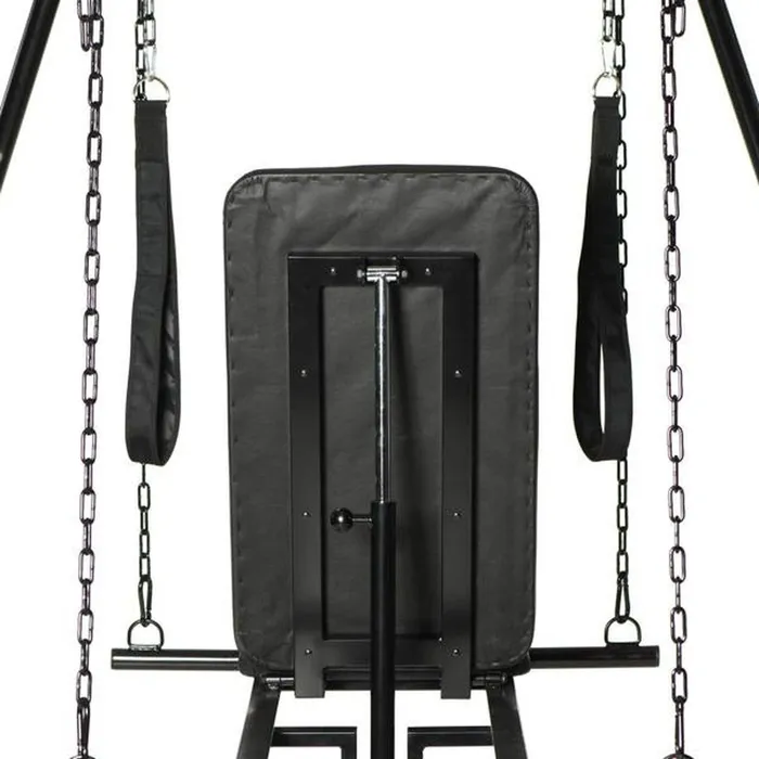 Throne Adjustable Sex Swing With Stand XR Brands Male Sex Toys