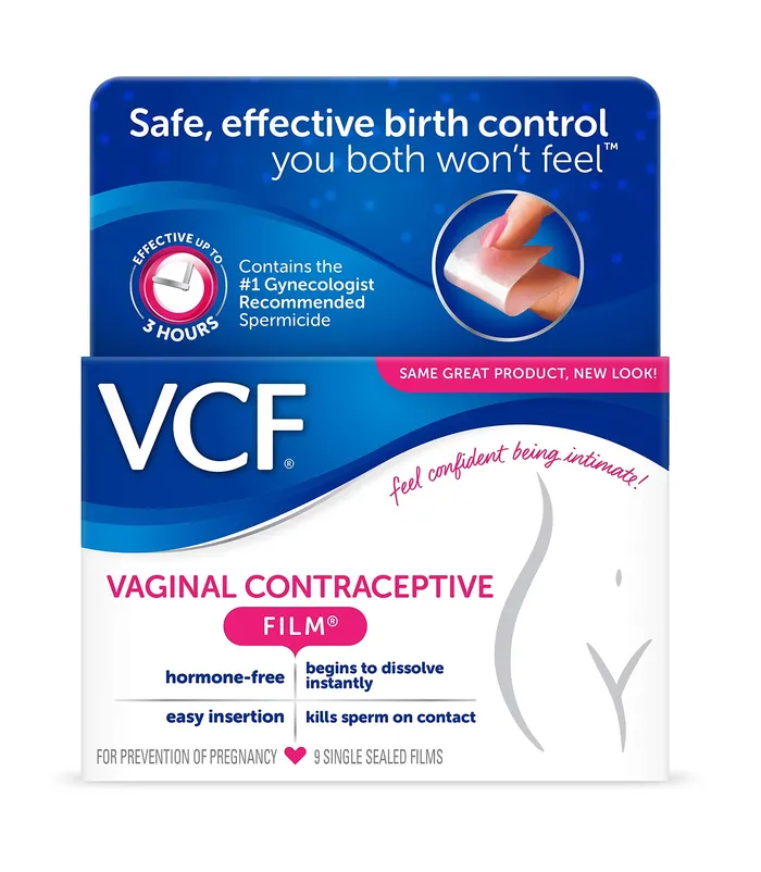 VCF Female Sex Toys Vcf Vaginal Contraceptive Film With Spermicide 1 Box Of 9 Prevents Pregnancy Nonoxyl9 Kills Sperm On Contact HormoneFree Easy To Use Unnoticeable 9 Box VCF Female Sex Toys Vcf Vaginal Contraceptive Film With Spermicide 1 Box Of 9 Prevents Pregnancy Nonoxyl9 Kills Sperm On Contact HormoneFree Easy To Use Unnoticeable 9 Box