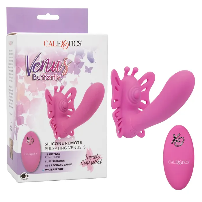 Venus Butterfly Silicone Remote Pulsating Venus G CalExotics Anal