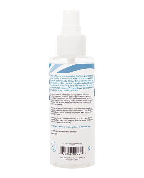 Vibrators Classic Brands Before After Spray Toy Cleaner 8oz