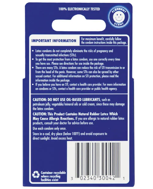 Vibrators Durex Durex Condom Pleasure Pack Box of 3