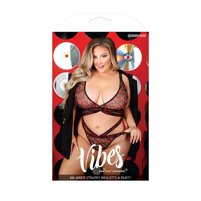 Vibrators Fantasy Lingerie Fl Vibes Sojuicy Bralettepanty Blk Qs