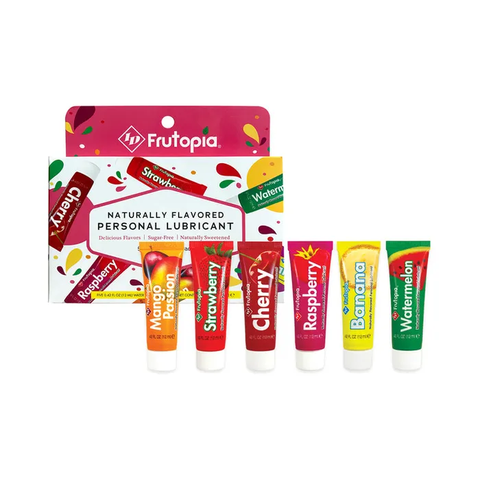 Vibrators Id Lubricants Id Frutopia Asst 12Ml Tube 5Pk