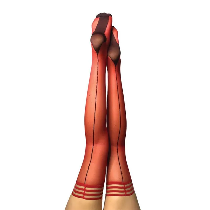 Vibrators Kixies Inc Kixies Monica Red Sheer Size B