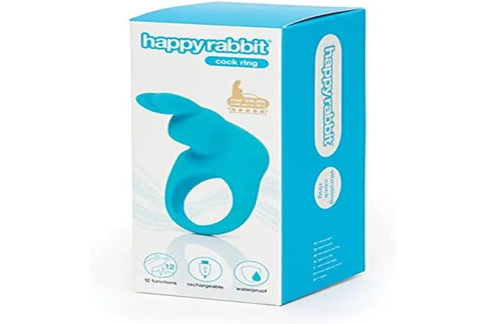 Vibrators Lovehoney Happy Rabbit Rabbit Cock Ring Blue