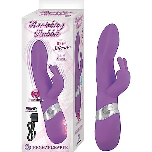 Vibrators Nasstoys Nasstoys Ravishing Rabbit Purple