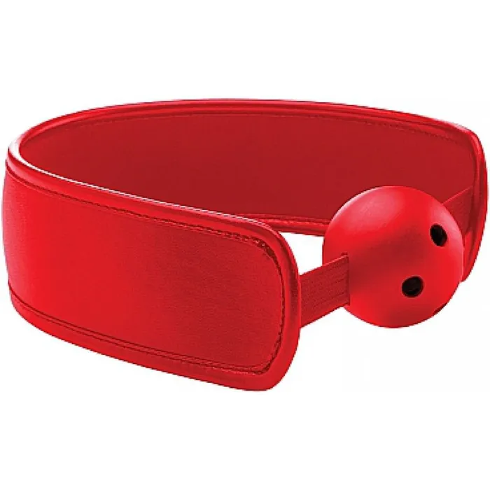 Vibrators Ouch Brace Ball Gag Red