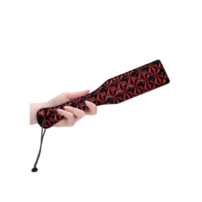 Vibrators Shots America LLC Luxury Paddle Burgundy