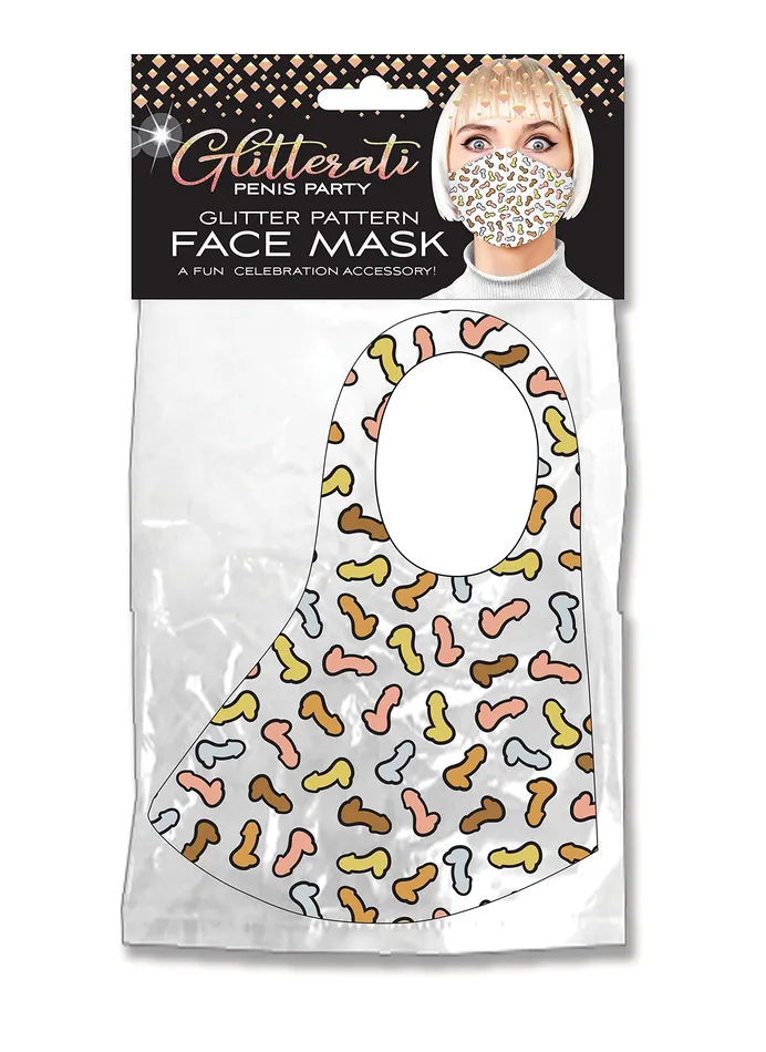 Wd Glitterati Face Mask Little Genie Productions Vibrators