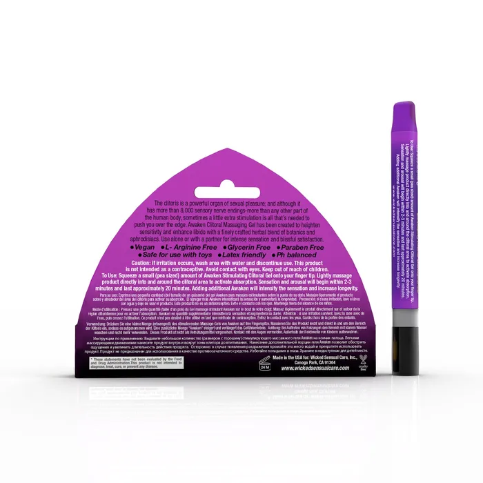 Wicked Sensual Care Enhancers Wicked Awaken Arousal Gel