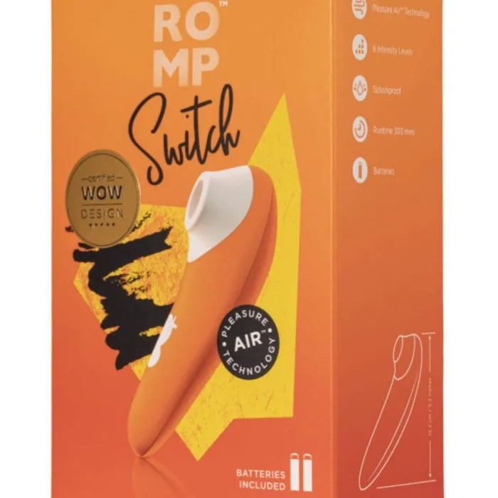 WOW Female Sex Toys Romp Switch Pleasure Air Clitoral Stimulator